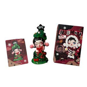 Skullpanda Christmas Tree Figure – Pop Mart Tell Me What You Want – Sealed Box